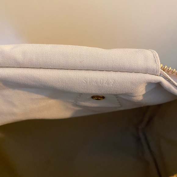 Louis Vuitton Croisette Speedy 30 Bleu Mini Lin Satchel - Picture 10 of 14